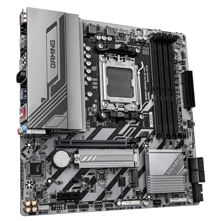 לוח אם Gigabyte B650M GAMING PLUS WF 1.3 AM5 DDR5 Micro-Atx 3 לוח אם Gigabyte B650M GAMING PLUS WF 1.3 AM5 DDR5 Micro-Atx – תמונה 3