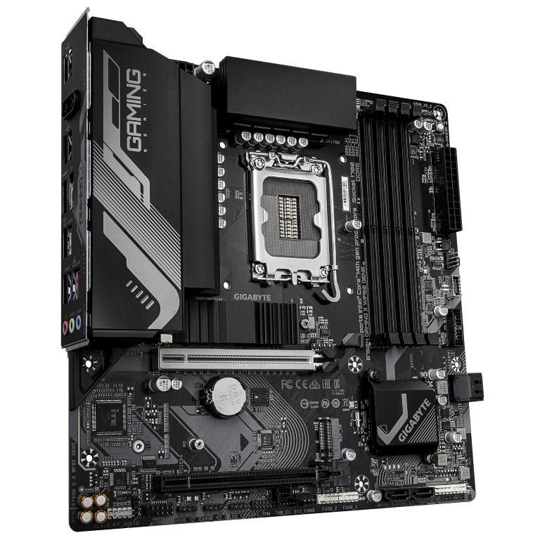 לוח אם Gigabyte B760M G X WF6E GEN5 DDR5 Micro-ATX 2.5GB Lan 3 לוח אם Gigabyte B760M G X WF6E GEN5 DDR5 Micro-ATX 2.5GB Lan – תמונה 3