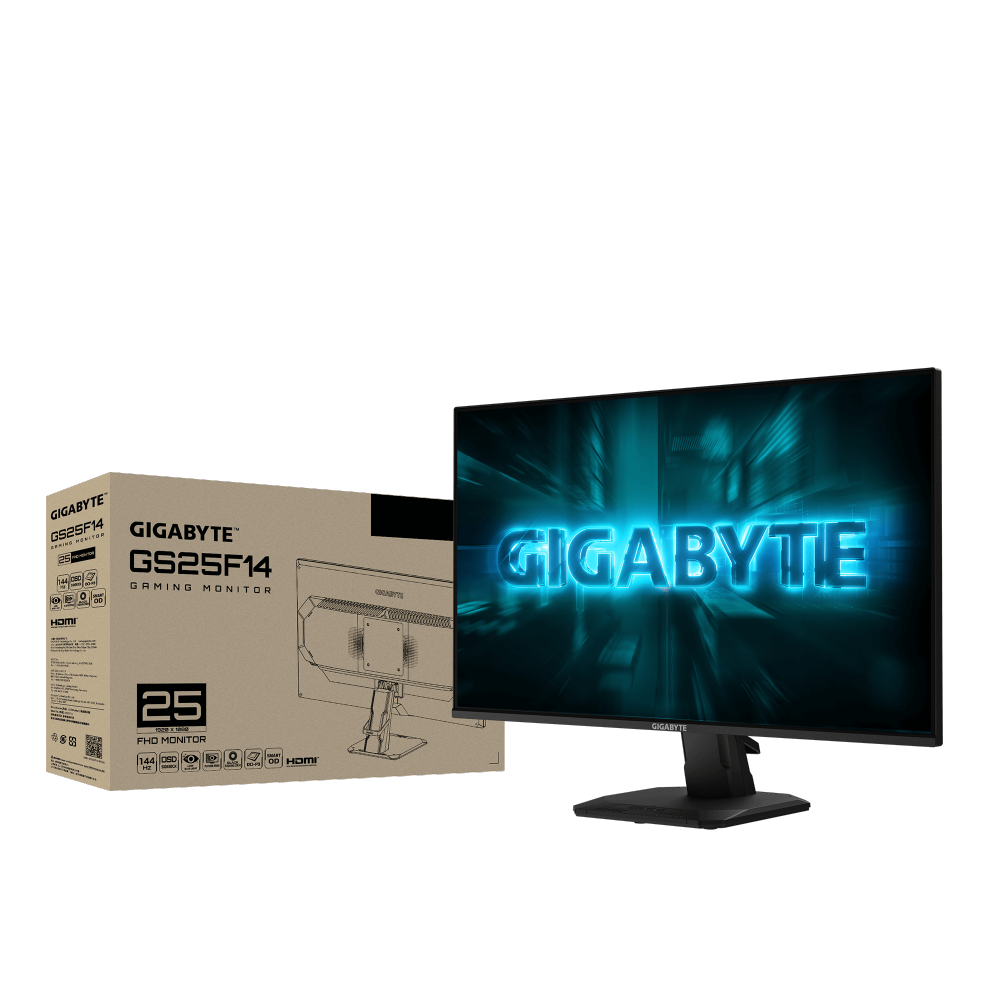 מסך גיימינג Gigabyte GS25F14 24.5 SS IPS 1Ms FHD 144hz HDR10 1 מסך גיימינג Gigabyte GS25F14 24.5 SS IPS 1Ms FHD 144hz HDR10