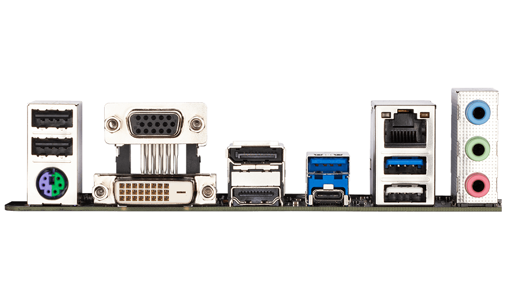לוח משופץ Gigabyte H470M DS3H Micro-Atx VGA DVI HDMI DP 4 לוח משופץ Gigabyte H470M DS3H Micro-Atx VGA DVI HDMI DP – תמונה 4