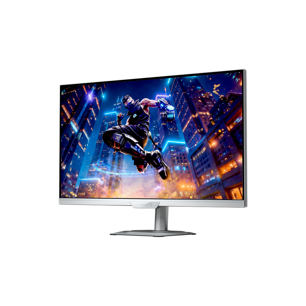 מסך גיימינג לבן Gigabyte M27UP 4K SS IPS 160Hz 1MS HDR USB HUB 2 מסך גיימינג לבן Gigabyte M27UP 4K SS IPS 160Hz 1MS HDR USB HUB – תמונה 2