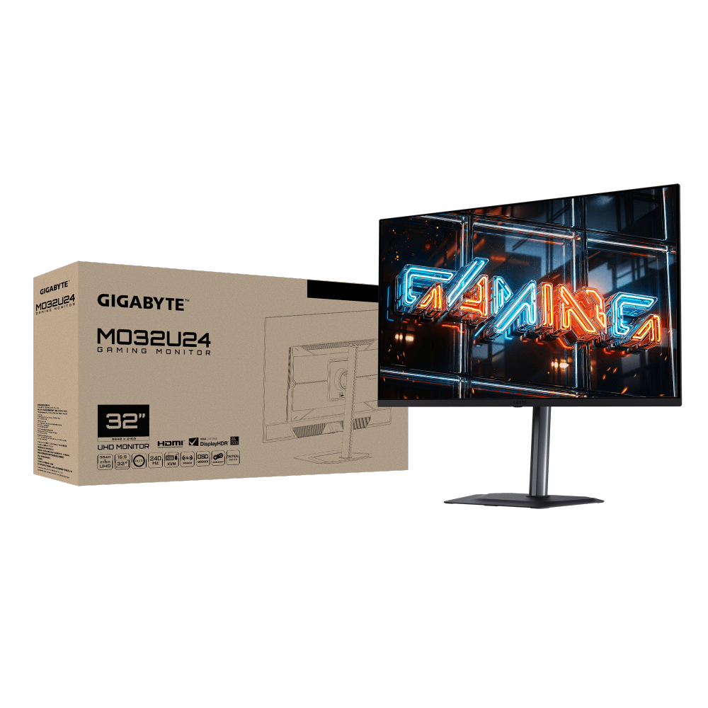 מסך Gigabyte MO32U24 OLED 4K Gaming Monitor 240Hz 0.03ms 1 מסך Gigabyte MO32U24 OLED 4K Gaming Monitor 240Hz 0.03ms