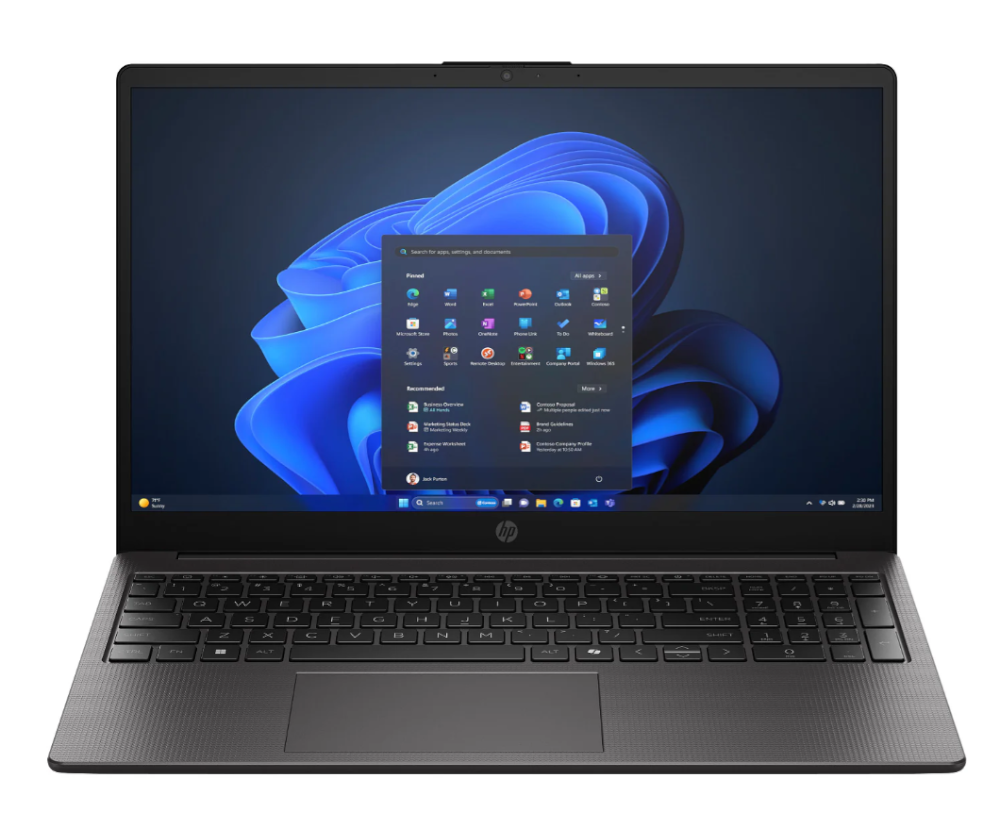 נייד HP 255R G10 AMD Ryzen7 7735U 16GB 512NVME 15.6 DOS 1Y Black 1 נייד HP 255R G10 AMD Ryzen7 7735U 16GB 512NVME 15.6 DOS 1Y Black