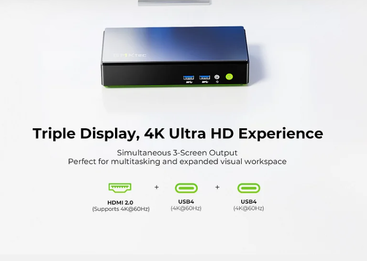 מחשב מיני GMKtec K13 Intel Ultra7 256V 16GB 1TB Win11 Pro 3 מחשב מיני GMKtec K13 Intel Ultra7 256V 16GB 1TB Win11 Pro – תמונה 3