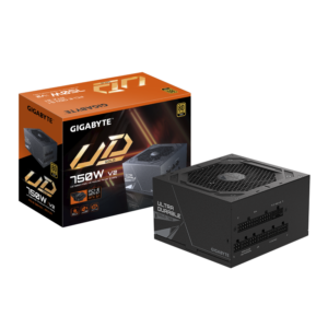 ספק כוח Gigabyte UD750M PG5 V2 750W 80 Plus Gold PCIE 5.1 ATX 3.1