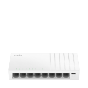 מתג ללא שנאי Cudy GS108U 8 Port GB Lan Type-C POWER