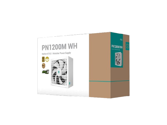 ספק Deep Cool Gamer Storm 1200W Gold Fully Modular Pcie5.1 White 6 ספק Deep Cool Gamer Storm 1200W Gold Fully Modular Pcie5.1 White – תמונה 6