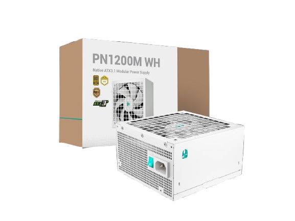 ספק Deep Cool Gamer Storm 1200W Gold Fully Modular Pcie5.1 White 1 ספק Deep Cool Gamer Storm 1200W Gold Fully Modular Pcie5.1 White