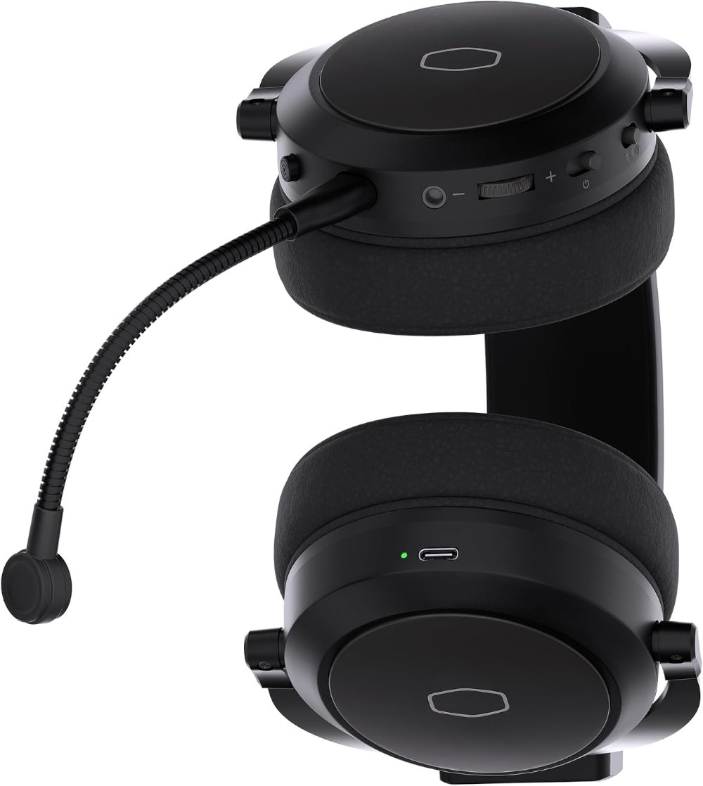 אוזניות גיימינג Cooler Master CH351 Wireless Gaming Black 3 אוזניות גיימינג Cooler Master CH351 Wireless Gaming Black – תמונה 3
