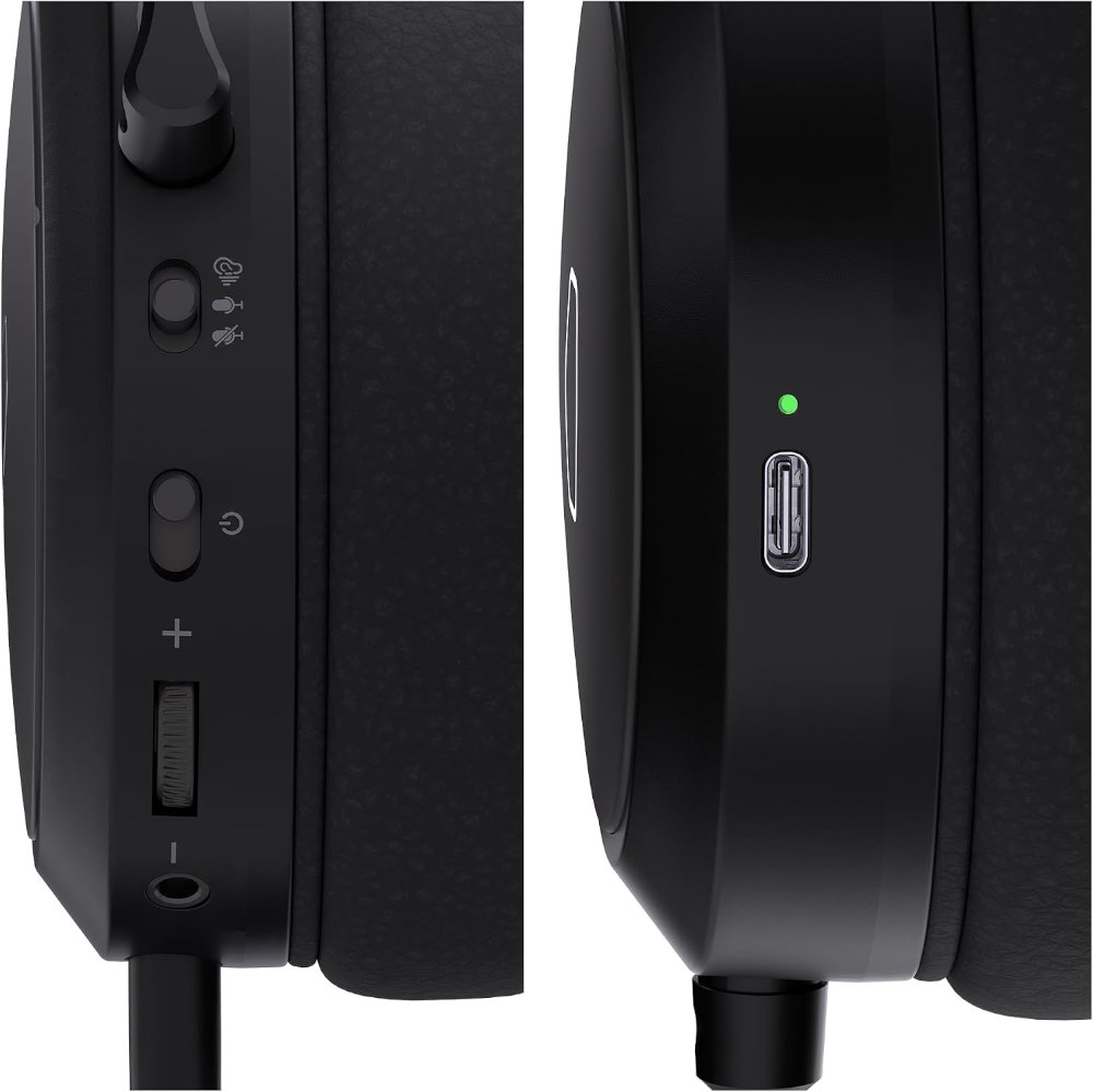 אוזניות גיימינג Cooler Master CH351 Wireless Gaming Black 4 אוזניות גיימינג Cooler Master CH351 Wireless Gaming Black – תמונה 4