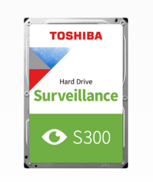 דיסק פנימי למצלמות TOSHIBA S300 4TB SATA 5400RPM 256MB