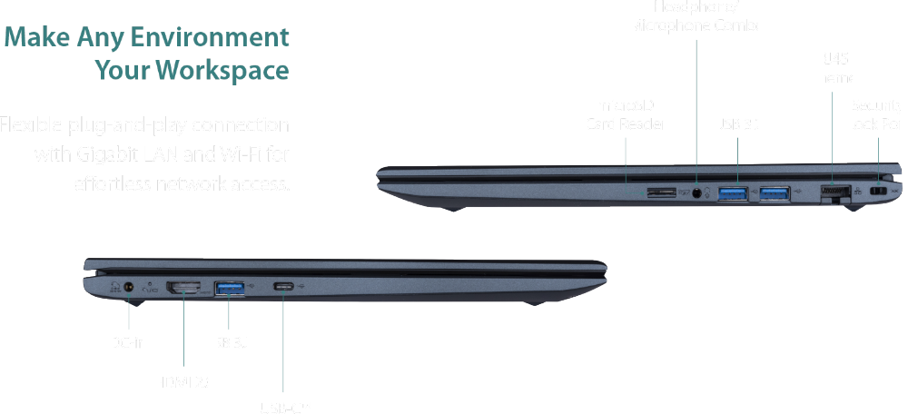 נייד Toshiba DynaBook Sattelite Pro i5-1334U 16GB 512NVME DOS 3Y 4 נייד Toshiba DynaBook Sattelite Pro i5-1334U 16GB 512NVME DOS 3Y – תמונה 4