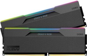 זיכרון לנייח KLEVV CRAS V RGB 32GB 2x16 DDR5 6000Mhz CL30
