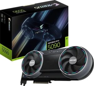 כרטיס מסך GIGABYTE AORUS GeForce RTX 5090 INFINITY 32GB GDDR7