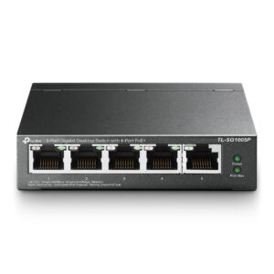 מתג TP-Link TL-SG1005P 5xGigabit 4xPoE Total 65W