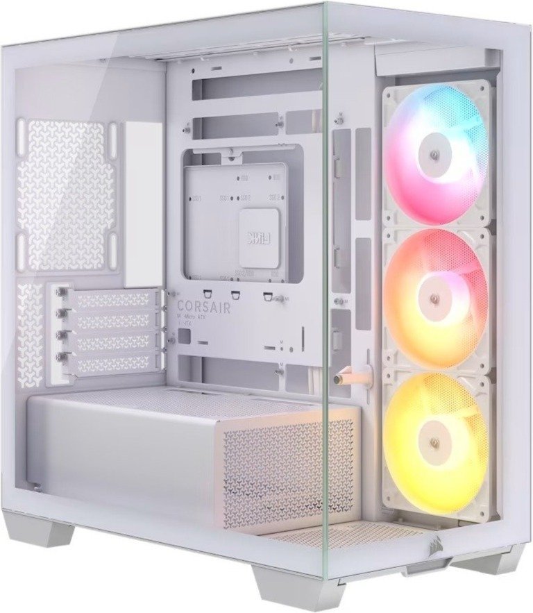 מארז Corsair 2800X RSR ARGB mATX White 1 מארז Corsair 2800X RSR ARGB mATX White